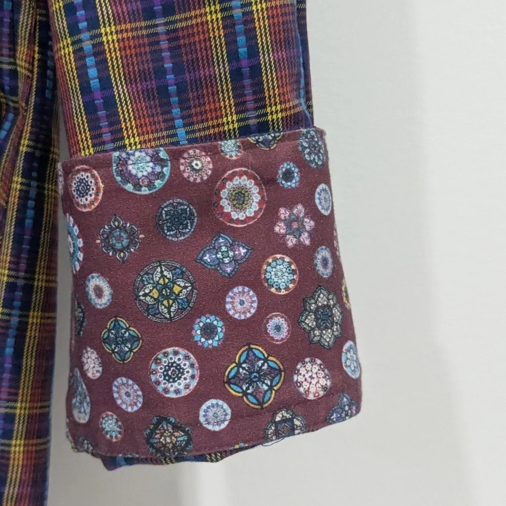 NEW Robert Graham Lando Plaid Sports Shirt Button Up